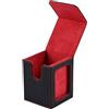Cartemagic Porta Mazzo con display Nero e Rosso 120 Carte