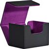 Cartemagic Porta Mazzo Nero e Viola 120 Carte
