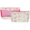 THUN - Multi pochette Eleganza Esotica - 80% poliestere, 20% poliuretano, pochette grande 25x17,5x10 cm, pochette piccola: 20x14x7cm