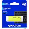 GoodRAM Pendrive 32GB UME2 yellow USB 2.0 - retail blister - UME2-0320Y0R11