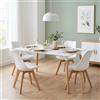 MIlani Home THOMAS - tavolo da pranzo scandinavo 140x80