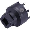 BBB DirectPlug BTL-200 - Attrezzo per corona Bosch, con staffa di supporto, strumento per movimento centrale, strumenti da officina per ciclismo, colore nero