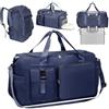 Cozary Borsa Palestra Uomo Donna - 42L Grande Borsone Sportivo - Tessuto Oxford Impermeabile - Borsa Fitness 3 in 1 - Design Multiscomparto - Per Viaggi Palestra Affari - Verde