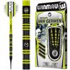 WINMAU Freccette MvG 85% PRO-Series 18 g barile/20 g Full Weight Soft Tip Set con Alette e aste per Freccette (steli)