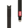 Legami - Penna Gel Cancellabile, Sfera sull'Estremità per Rimuovere l'Inchiostro senza Consumare il Foglio, Inchiostro Nero Termosensibile, Diametro Punta 0,7 mm, Tema Kitty