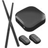Bacchette per batteria ad aria per batteria elettronica, set per batteria ad
