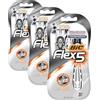 BIC Rasoio Monouso Frex 5, 3 Zinco Pezzi (Confezione da 3)