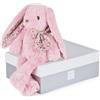 Doudou et Compagnie Doudou Histoire d'Ours Peluche coniglio rosa 40 cm