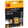 Kodak Scheda di memoria Kodak Msd 128gb Uhs-ii U3 V60 Pro +adapt Trasparente Trasparente Taglia unica