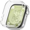 FTRONGRT Cover per Huawei Watch Fit 3, Placcatura in TPU Morbido, Protezione All-Inclusive, Resistente Agli Urti, Custodia per Huawei Watch Fit 3 Smartwatch.Trasparente