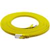 1aTTack.de 2m - giallo - 1 PezzoCat.7 cavo di rete piatto 10GB/s Slim Flat Cavi RJ45 Patch cavi di installazione nastro - compatibile CAT5 CAT6 CAT7 CAT 8