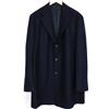 Suitsupply Vicenza Cappotto Uomo Monopetto Navy In Lana Pura Taglia UK52S