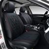 Generic Coprisedili auto 2 pezzi per Audi A1 A3 8P 8V 8L A4 B6 B7 B8 A5 Sportback A6 A7 Q2 Q3 Q5 Q7 SQ5, coprisedili universali in pelle, proteggi sedili auto, accessori auto