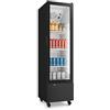 KLARSTEIN GrandCooler Frigorifero commerciale per bevande 180 L - Frigorifero per bevande con luce LED (bianco/blu), temperatura regolabile 0-10 °C, 3 ripiani
