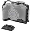 SIRUI Gabbia per Fotocamera Alpha 7R V, Alpha 7 IV, Alpha 7R IV, Alpha 7 S III, Alpha 1 con Piastra QR 2 in 1 per Arca, Gabbia Fotografica Completa con Manfrotto Buit-in Arca-Type Base, AM-A7-CT