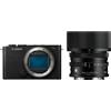 Panasonic Lumix S9 Body Jet Black + Sigma 45mm f/2.8 DG Contemporary L-mount - nero | ✅Garanzia di 5 anni