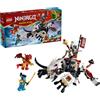 Lego Ninjago 71863 - Zilvar e Grimtak la Bestia Drago