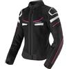 Clover Giacca Moto Donna Clover RAINJET 3 LADY WP Nero Fucsia Bianc