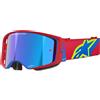 Alpinestars Maschera Per Casco Alpinestars SUPERTECH CORP Rosso Blu Spec