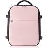 CELIMS - Zaino da viaggio cabina 40 x 30 x 20 cm | Valigia cabina a basso costo | Impermeabile e ultra resistente | Rosa