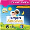 Pampers Sole Luna Pannolini Taglia 6 XL (15-30 Kg) Offerta 160 pannolini (4x40)