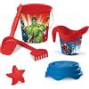 Avengers Marvel Avengers - Secchiello 17cm con set spiaggia 5pz