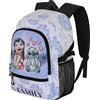 Stitch Disney Lilo & Stitch - Zaino scuola elementare, spallacci imbottiti, 2 tasche frontali