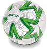 Mondo Toys - Pallone da calcio cucito Match, Sgonfio in busta, Misura 5, 300 grammi