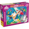 Principesse Disney Lisciani Disney La sirenetta - Puzzle Double-Face Maxifloor 108 pezzi