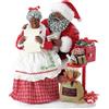 Department 56 Possible Dreams Babbo Natale E Mrs. Claus Figurina In Resina