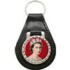Family-crests Giovane Regina Elisabetta II Portachiavi In Pelle