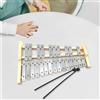 Xilofono professionale compatto in alluminio per principianti Glockenspiel