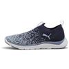 PUMA Scarpe da Corsa da Donna SOFTRIDE Remi Slip-ON Knit Wn Road Running Shoe, Navy-Snow Mountain Blue-Gray Sky, 37 EU, Puma Blu Navy Neve Montagna Grigio Cielo, 37 EU