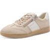 MARCO TOZZI Donna Sneaker Morbida Soletta Feel Me Estraibile Morbida Fodera Interna Moderno, Beige (Dune), 38 EU