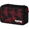 ergobag Astuccio maxi set da 40 pezzi, matite colorate e pennarelli Lyra, scomparto per monete, righello, forbici UnstoppBearable - Nero