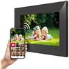 Thomson Cornice Digitale 7 Pollici, Schermo IPS, Touchscreen HD, WLAN, Condivisione Diretta tramite App, Funzioni Smart, Cornice Fotografica Elettronica con 32 GB di Memoria, Rotazione Automatica