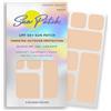 Sun Patch Patches a forma di forma quadrata Hypoallergenic Sun-Screen, 100% silicone UPF-50 UV Protection, riutilizzabili, 1 confezione/8 quadrati, Sunkiss (nude)