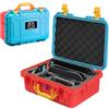 Luck&Link Cassa da trasporto per Nintendo Switch 2, Cassa da trasporto impermeabile per Switch2 NS2, Controller, piccola stazione di docking e altri accessori (Blu&rosso)
