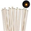 Evemodel C0402Y 20pcs Pre-saldato micro 0.1mm rame cablato giallo SMD Led 0402