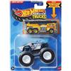 Hot Wheels Monster Trucks Night Shifter Police Series con 5 allarmi schiacciabili, veicolo pressofuso, scala 1:64