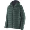 Patagonia Down Sweater Hoody M - giacca piumino - uomo, Green/Violet