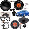 JBL Kit 6 Casse Altoparlanti JBL Anteriori e Posteriori per Fiat Stilo 3 porte