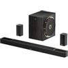 ULTIMEA Skywave X40 5.1.2 Soundbar Progettata per i TV, Dolby Atmos, Sistema Audio Surround Wireless, 530 W con Subwoofer Wireless, Amplificatore GaN, Pass-through HDR 4K, HDMI eARC, Bluetooth5.4