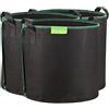 GardenMate Set di 3 Sacchi per Piante in Tessuto Non Tessuto da 30 L Ø 35,6 cm Altezza 30,5 cm - GREENLINE