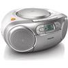 Philips Soundmachine CD Argento AZ127/12