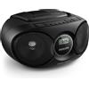 Philips AZ215B/12 impianto stereo portatile Digitale 3 W FM Nero