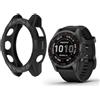 HOMTERN Custodia in silicone per Garmin Fenix 7S/7S Pro e EPIX Pro 42mm, nero