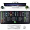 FYting Excel Tappetino Mouse XXL,Excel Tappeto Mouse English 900x400 x2mm,Tappetino Mouse Gaming Grande,Word PPT Windows Mauspad Grande Impermeabile per Ufficio, Scuola, PC, Macbook, Laptop(B)