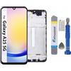 It'Go Full INCELL Display per Samsung A25 A256 LCD Schermo di Ricambio Touch Screen con Strumento Nero con Telaio di Alta Qualità