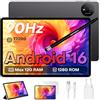 TECLAST P50T Android 16 Tablet 11 Pollici con custodia+penna, 128GB+5TB TF, 90Hz Display, 2GHz Octa Core, Gemini AI, 2.4G+5G WiFi, 13MP+5MP Camera/Widevine L1/7000mAh/GPS/BT5/OTG-2026